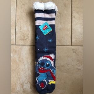 Disney Stitch Slipper Socks